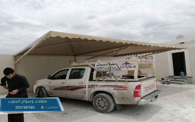مظلات سيارات